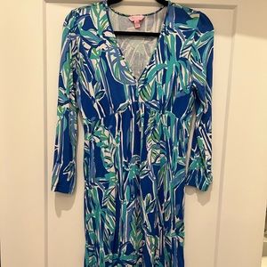 Lilly Pulitzer Renata V-Neck Tunic Dress Size Medium